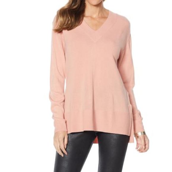 DG2 by Diane Gilman Lux Touch Boyfriend Sweater- - Picture 1 of 1